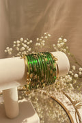 Green Leaf Kashmir Bangles